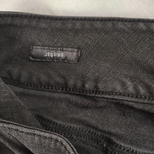Jeans Torrid donna 12R nero vita alta jegging gamba dritta vita media - Foto 4 di 10