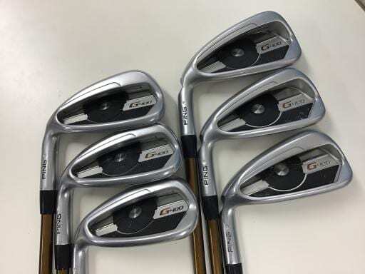 PING Left Handed Iron Set G400 5-9,W ALTA JCB Flex R Left Handed 