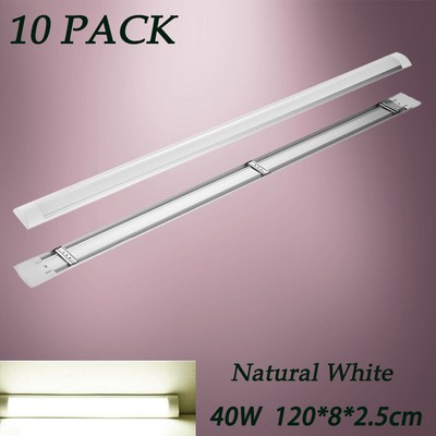 10x 40w 120cm Led Tube Tube Fluorescent Tube Complete Light Bar