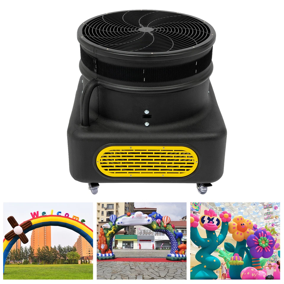 Soplador de bailarina de marionetas 750 W para ventilador soplador de aire eléctrico inflable 3400 RPM Foto 2 de 4