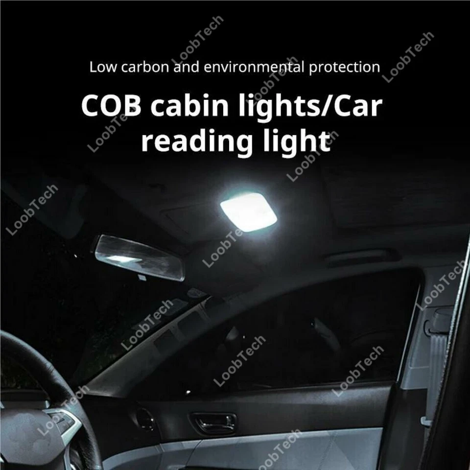 54LED Reading Light 12-24V Car Interior Ceiling Lamp w/On Off Switch For Truck - Image 4 of 4