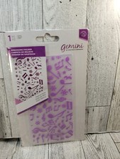 CCH2 Crafters Companion Gemini Festive Note Music Embossing Folder NEW