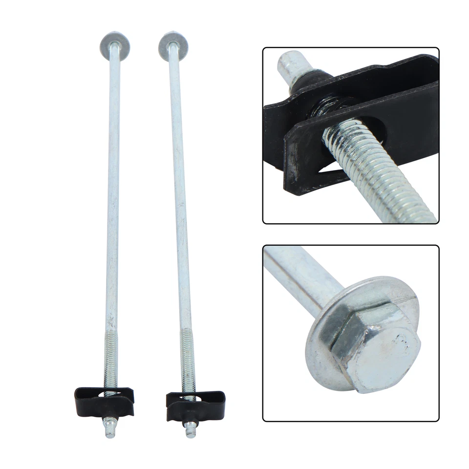 Battery Strap Hold Down Bracket and Bolt Nut For 1997-02 Dodge Ram 1500 2500 Foto 4 de 4