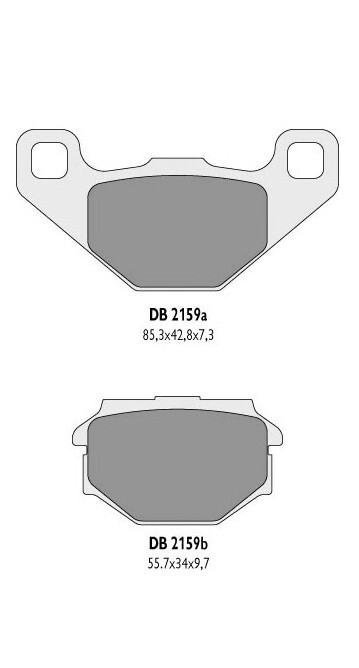 Plaquettes de frein KH382 remplacement DB2159MX-D et DB2159QD-D auto