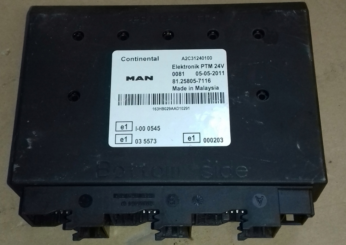 MAN TGX TGS PTM Control Unit 81258057116 81.25805-7116 | eBay