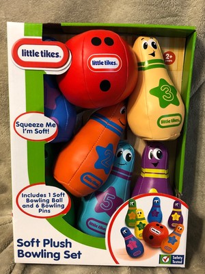 plush bowling set