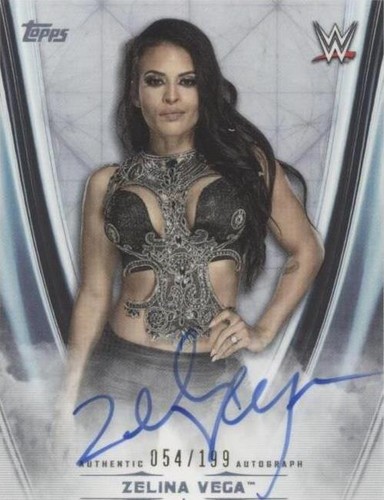 2026 WWE Topps Chrome ZELINA VEGA House Of Cards SSP Case Hit HOC