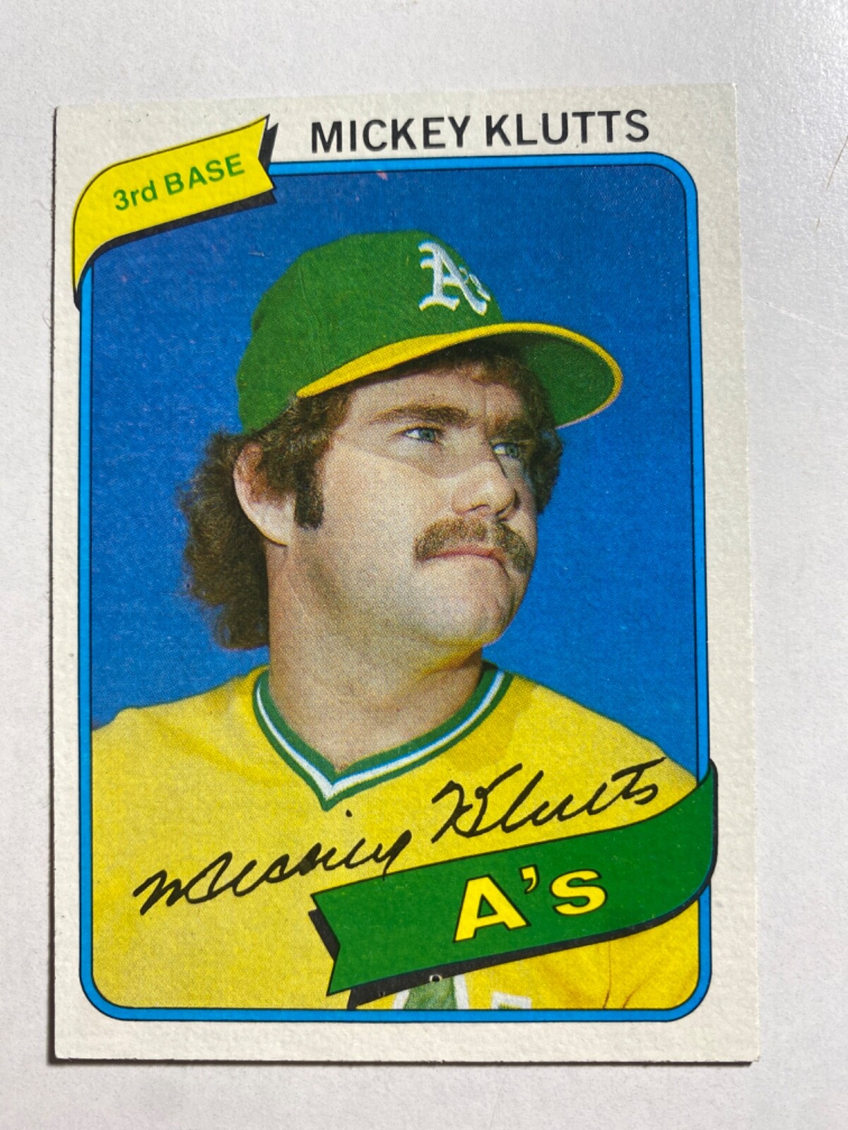 1980 TOPPS 717 MICKEY KLUTTS NMMT MLB BASEBALL CARD eBay