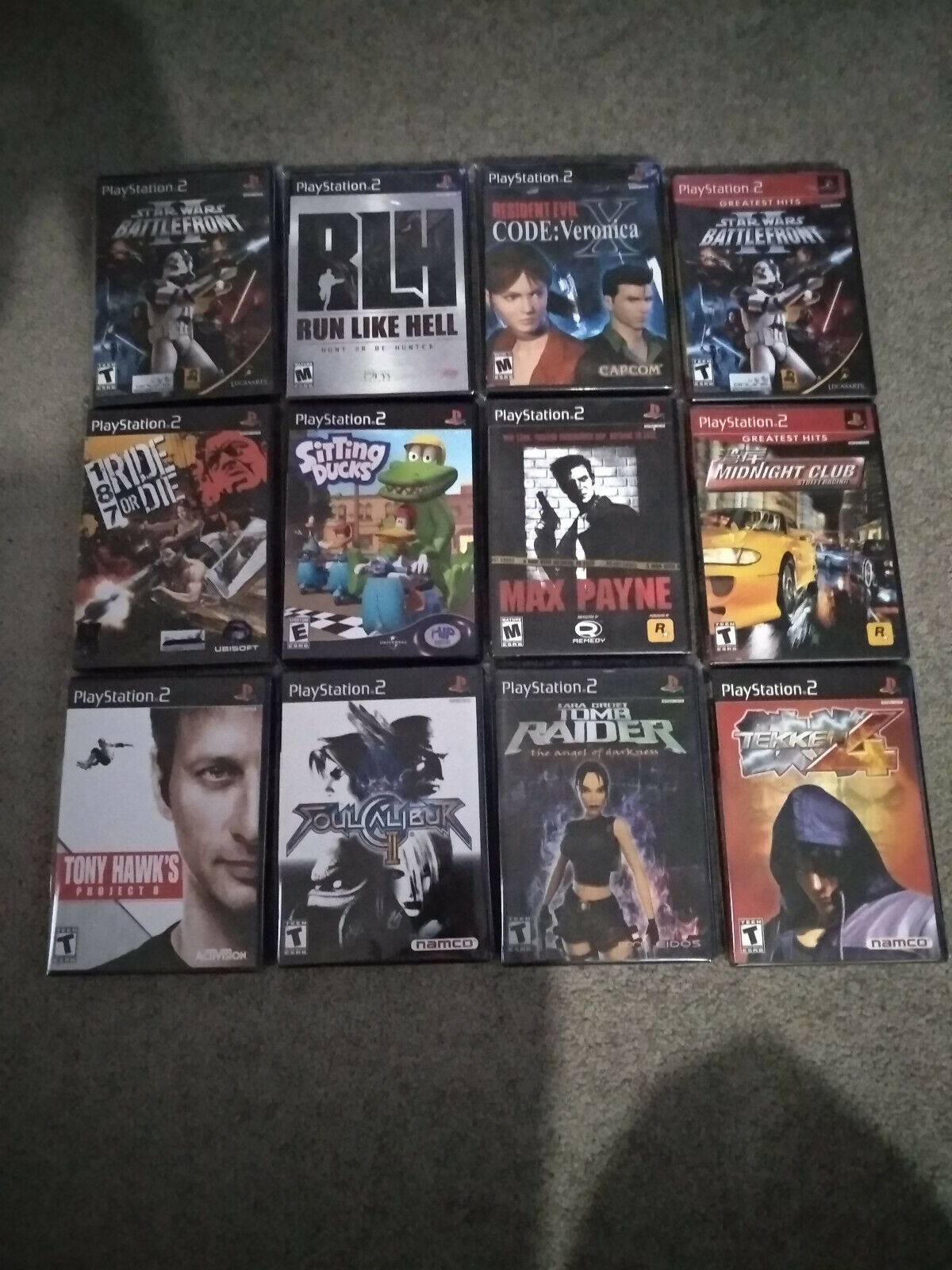 Sony Playstation 2 Game Lot - Please read the description!!!