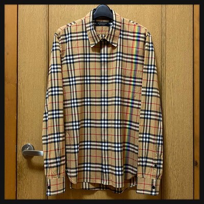 BURBERRY London England 2018AW レインボーシャツ  