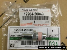 Lexus ES300 ES330 (2001-2006) OEM Genuine PCV VALVE 12204-20040