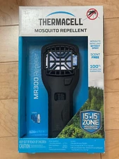 Thermacell MR300 Portable Mosquito Repeller  No Spray & Scent Free  15x15'  Zone