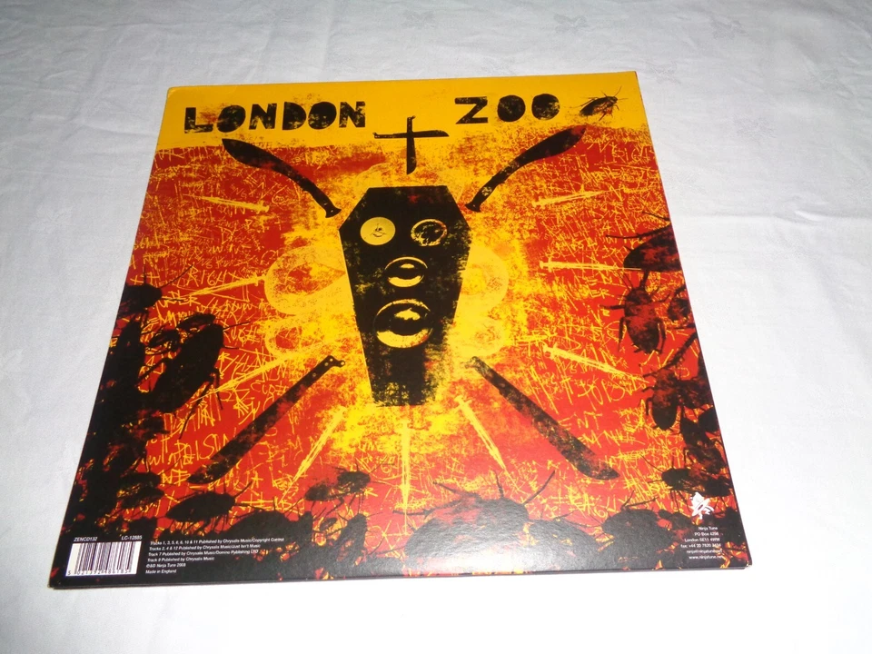 The BUG "London Zoo" 3 x LP 2008 burial aphex twin - Imagem 2 de 3