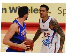 MATT BARNES Signed Los Angeles Clippers Signed 11×14 Photo (JSA Basic COA)