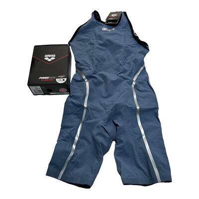 Arena Powerskin Carbon Ultra Tech Women’s CLOSED Back SIZE 30 NEW BLUE  SILVER