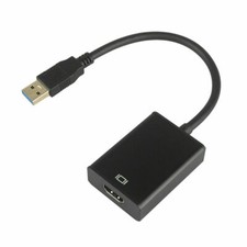 HD 1080P USB 3.0 to HDMI Video Cable Adapter For PC Laptop HDTV LCD TV Converter