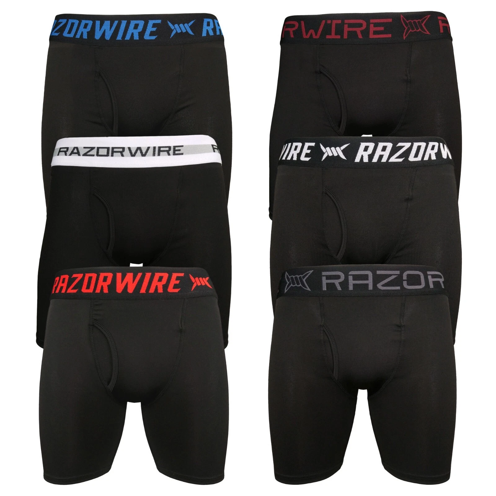 6 Pack Mens Boxer Shorts Brief Long Leg Anti Chafing Underwear King Plus S-5XL
Opens in a new window