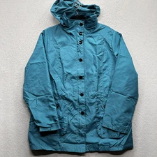 Mirror Image Men's XL Blue Hooded Weatherproof Jacket
