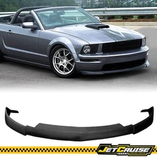 Fits 05-09 Ford Mustang V8 Type CV2 Style Front Bumper Lip Spoiler Splitter PU