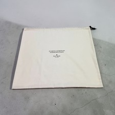Kate Spade Dust Bag Large Cream Drawstring Storage Pouch Authentic Quote 19"x17"