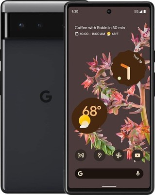Google Pixel 6 5G 256GB Stormy Black Smartphone Good Condition - Unlocked