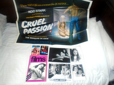 Glamour Koo Stark Collection inc Original poster, photos, magazine and postcards