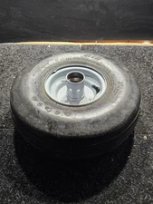 (QTY 1) OTR Turf Rib 15X6.00-6 Lawn & Garden Tubeless Tire & Wheel 4 Ply