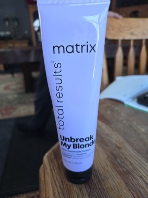 New Matrix Total Results Unbreak My Blonde Reviving Leave In Treatment 5.1 Fl Oz
