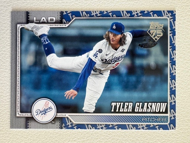 2026 Topps Series 2 Tyler Glasnow Team Border #629
