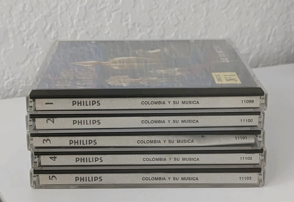 Columbia Y Su Musica Las 100 Mejores Five Disc Set No 1 - No 5. Foto 2 de 4
