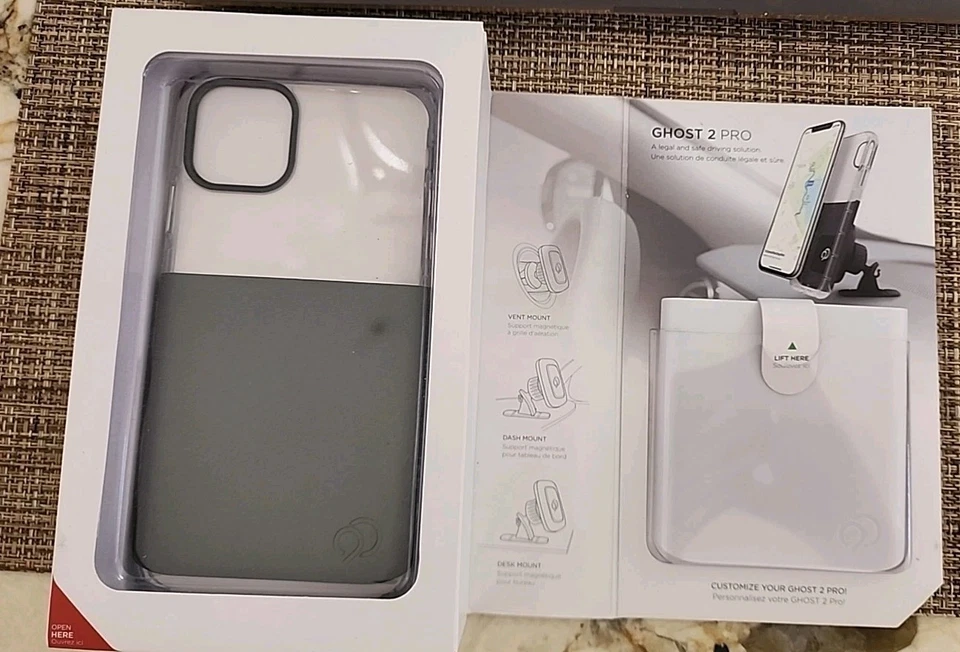 "Funda Nimbus9 Ghost 2 Pro iPhone XS Max 6,5"" + Kit de montaje magnético - Nueva" Foto 4 de 4