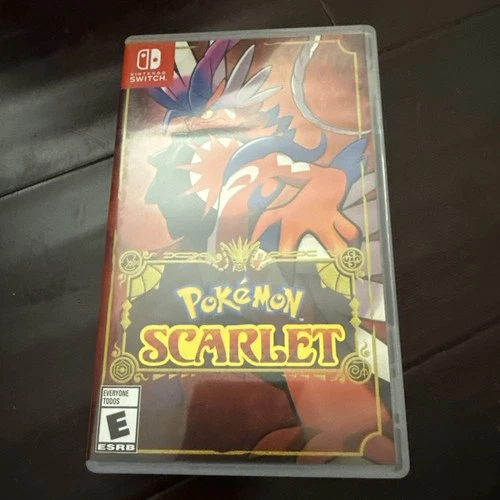 Pokemon Scarlet - Nintendo Switch - Game And Case