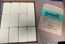 New Good Soap 5oz. Fair Trade Shea Butter “Golden Milk ” Scent Body Soap 1 Bar