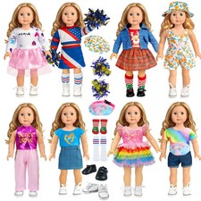 18-inch-Doll-Clothes-Accessories 18 Doll Accessories American Doll Clothing D...