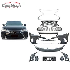 For 2006~2009 Lexus ES350 to 2018+ ES200 Style Front Bumper Kit & Fog Lights
