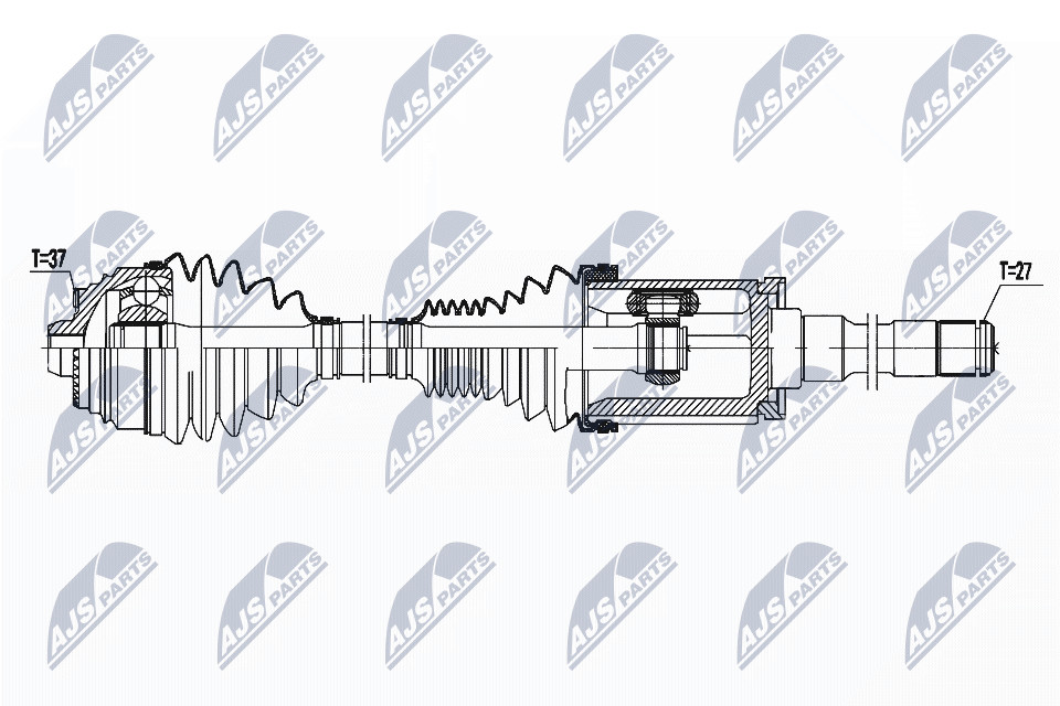 NPW-BM-180 NTY Drive Shaft for BMW - Image 5