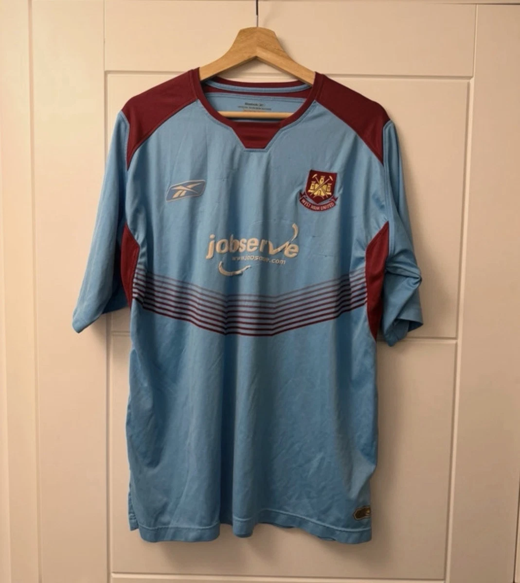 Reebok West Ham United Away Memorabilia Football Shirts (English