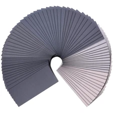 AUSTOR 72 Pieces Wet and Dry Sandpaper Assortment 1500 9 x 3.6 inch, Assorted 