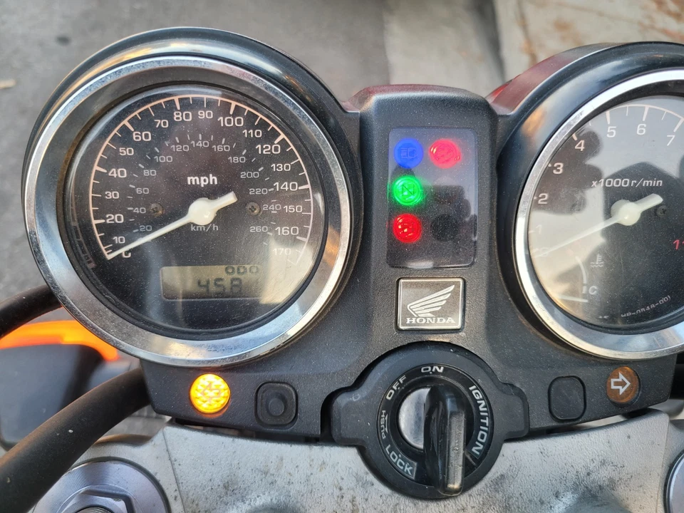 Приборный спидометр указатель 2002 кластер 2003 для Honda 919 cb900f cb919 от оригинального производителя 02–03 годов - Изображение 2 из 4