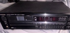 Kenwood DP-M6640 6-Disc CD Changer Black Stereo RCA Headphone Jack