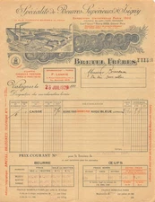 1920 SUPERIOR BUTTER D ISIGNY BRETEL FRERES A VALOGNES
