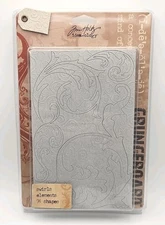 TIM HOLTZ  IDEA-OLOGY GRUNGEBOARD ~ SWIRLS ELEMENTS ~  94 SHAPES TH92486 NEW