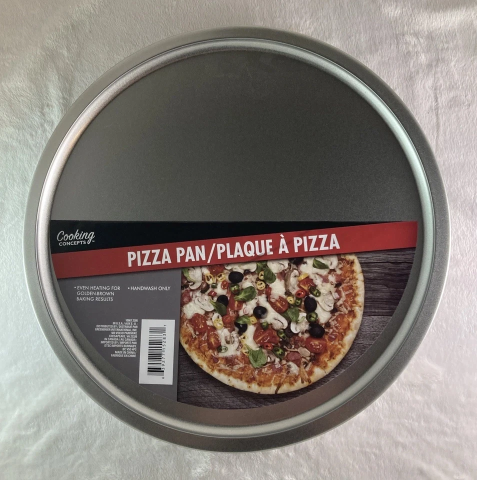 12" Lot of 17 COOKING CONCEPTS PIZZA PAN Pans New with Labels Perfect 4 Serving - Image 2 of 4