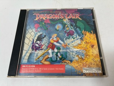 DRAGON S LAIR PC CD-ROM GAME CLASSIC ARCADE READYSOFT 1994