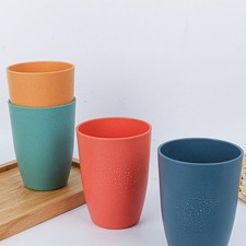  Gobelet de brosse à dents en plastique, 4 pièces, gobelets de bain de bouche