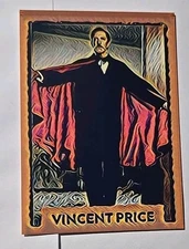 Vincent Price Custom Art Trading Card "Read Description"