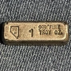 RARE Vintage NCM 1 Troy Oz .999 Silver Bar – Nevada Coin Mart Poured Bar