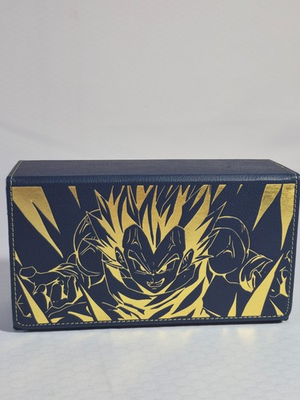 #ad Dueling Guard LIMITED 1st Edition Prince Of Saiyans Vegeta Deck Box 160ct $250.00