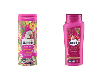 Balea Shampoo Warm Wishes + Duschgel Caribbean Feeling 2x 300 ml
