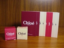 CHLOE EAU DE PARFUM  2 MINIS  8 SPRAY SAMPLES LE PARFUM, LUMINEUSE, INTENSE